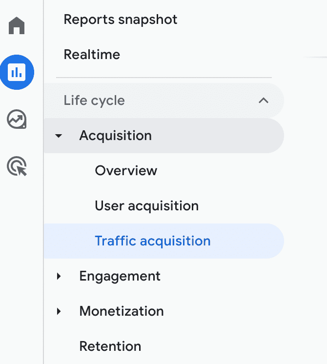 Online recruitment audit in Google analytics